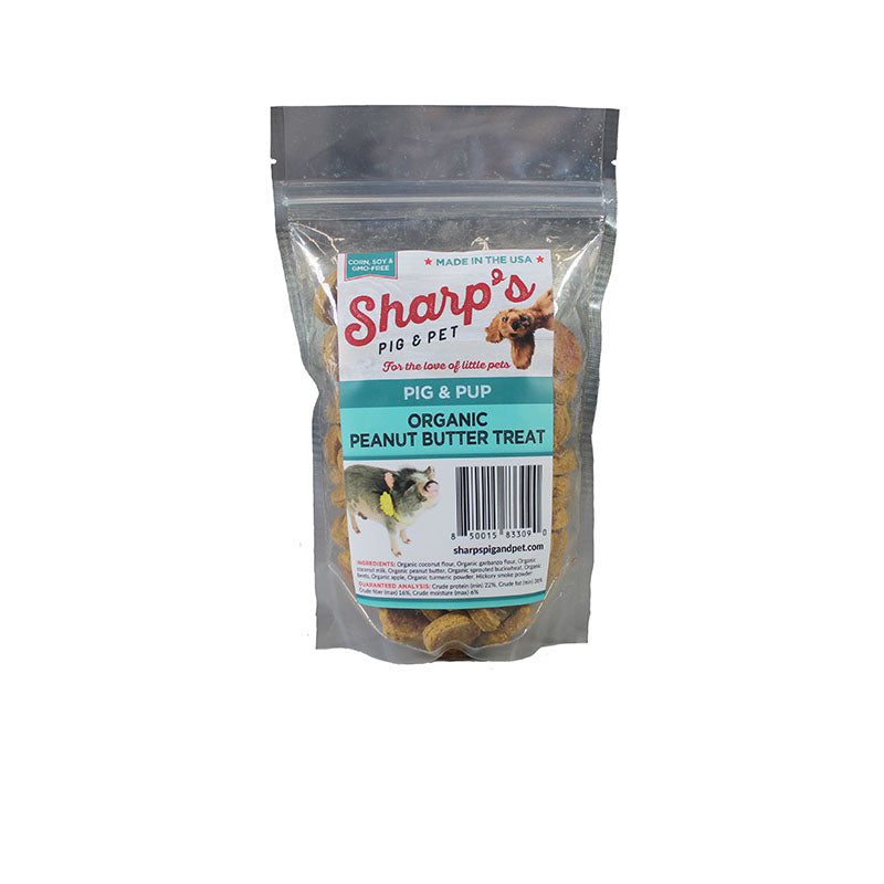 Sharp's Pig & Pup Organic Peanut Butter Treats